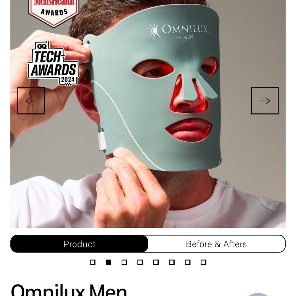 Omnilux Men’s red light mask